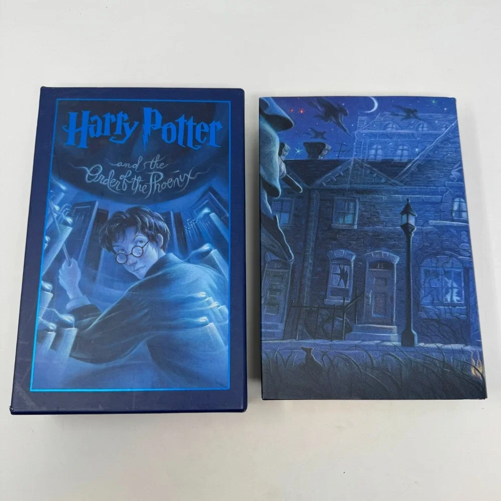 SIGNED DUST SLEEVE Harry Potter and the Order of the Phoenix Hardcover Book‎
